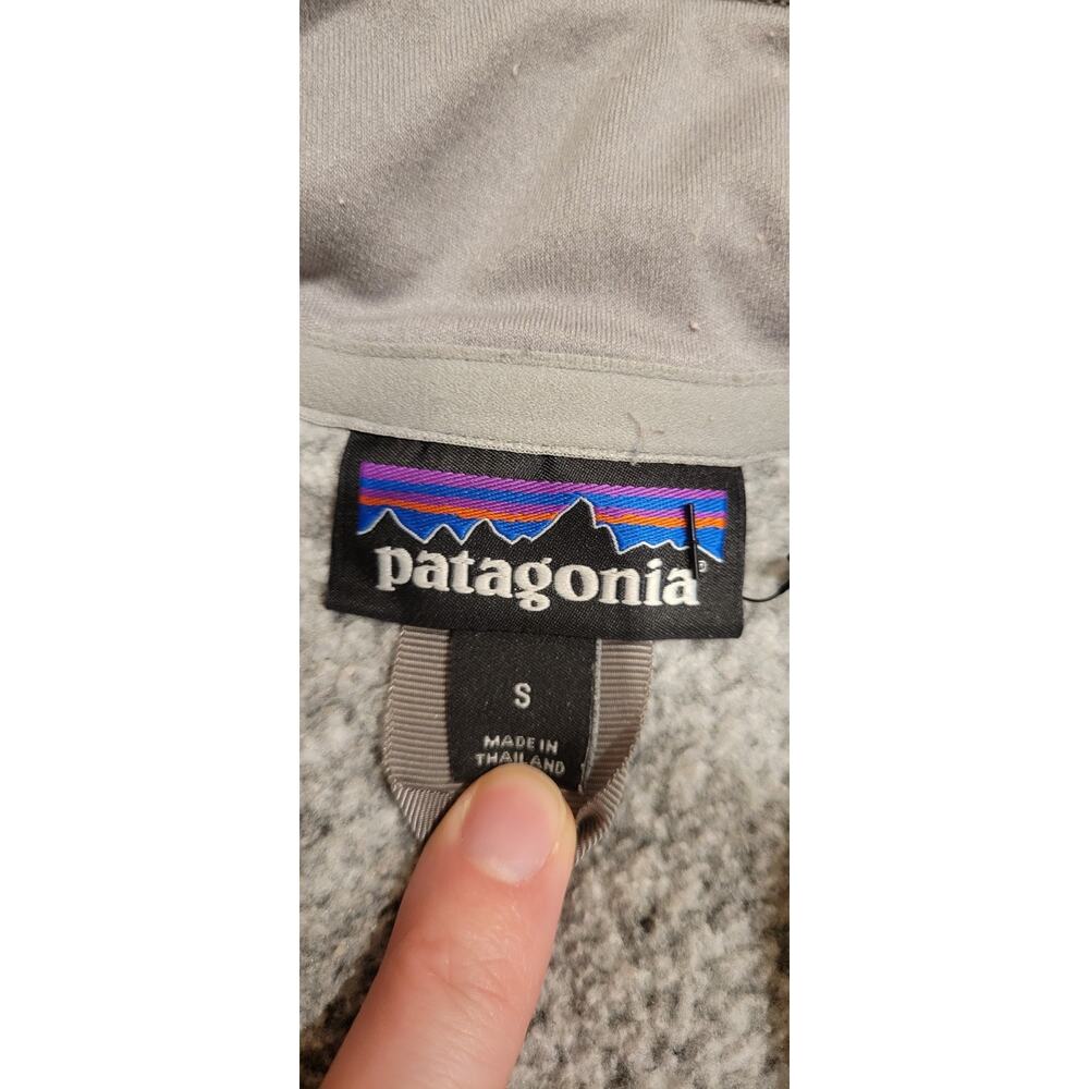 Patagonia Better Sweater Pullover Fleece 1/4 Zip Women's Small Heather Gray - Picture 5 of 8